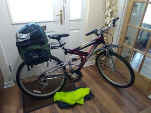 mountain ridge ultra shock bike