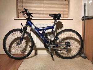 apollo excel full suspension mountain bike