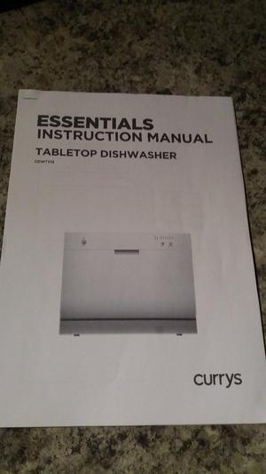 Currys essentials dishwasher | Posot Class