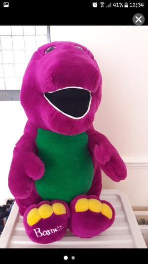 Barney the Purple Dinosaur in a musical adventure