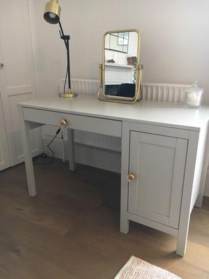 Ikea Hemnes Desk With Add On Unit In Good Posot Class