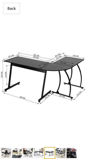 multiple gaming computer table