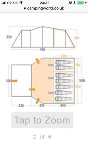 Sunncamp Oasis 700 Tent Posot Class