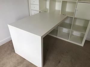 Kallax Desk Combination White Posot Class