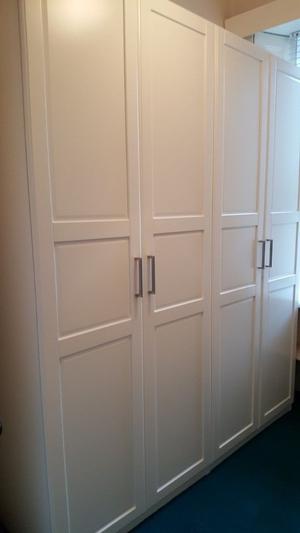 Pax Double Wardrobe With 2 Doors White London Posot Class