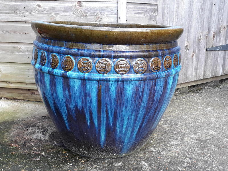 Glazed garden pot by heritage garden pottery 🥇 | Posot Class