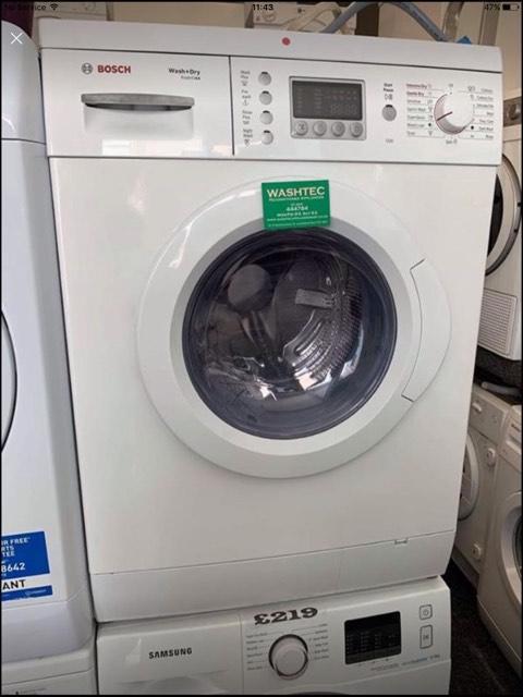 Bosch maxx washer dryer silver london | Posot Class