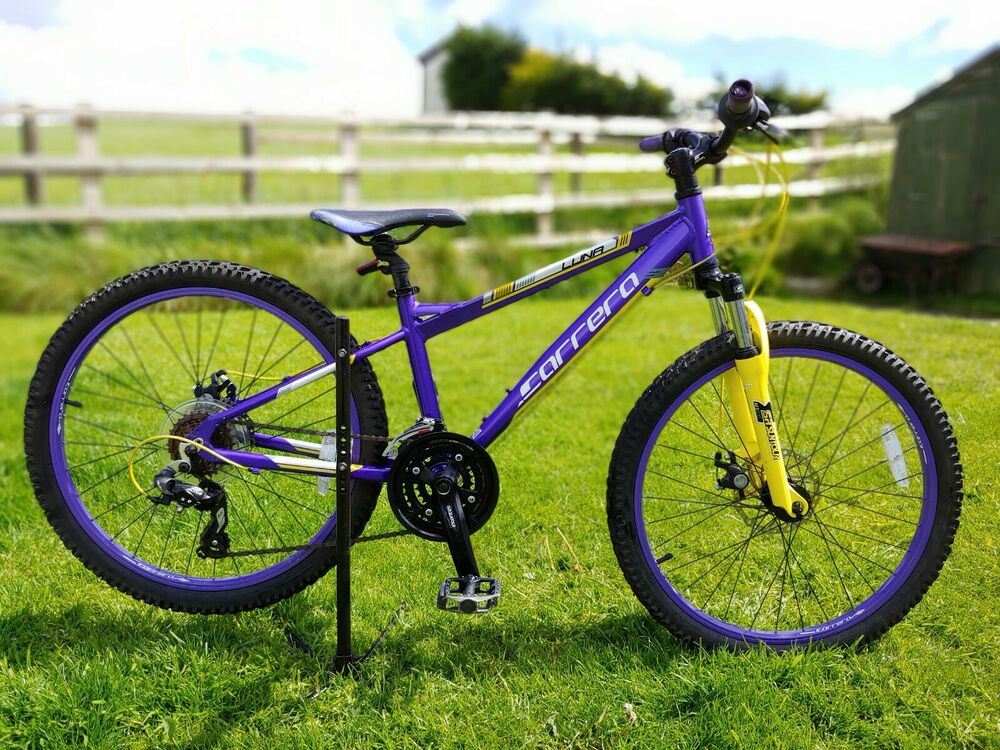 carrera luna bike purple