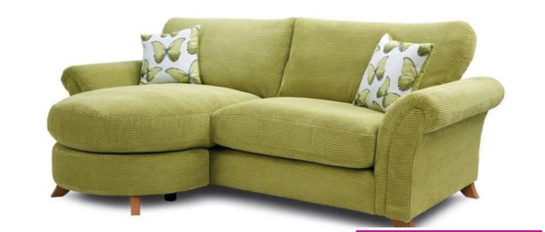 lime green leather corner sofa