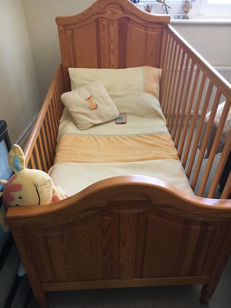 mamas and papas veneto cot bed instructions