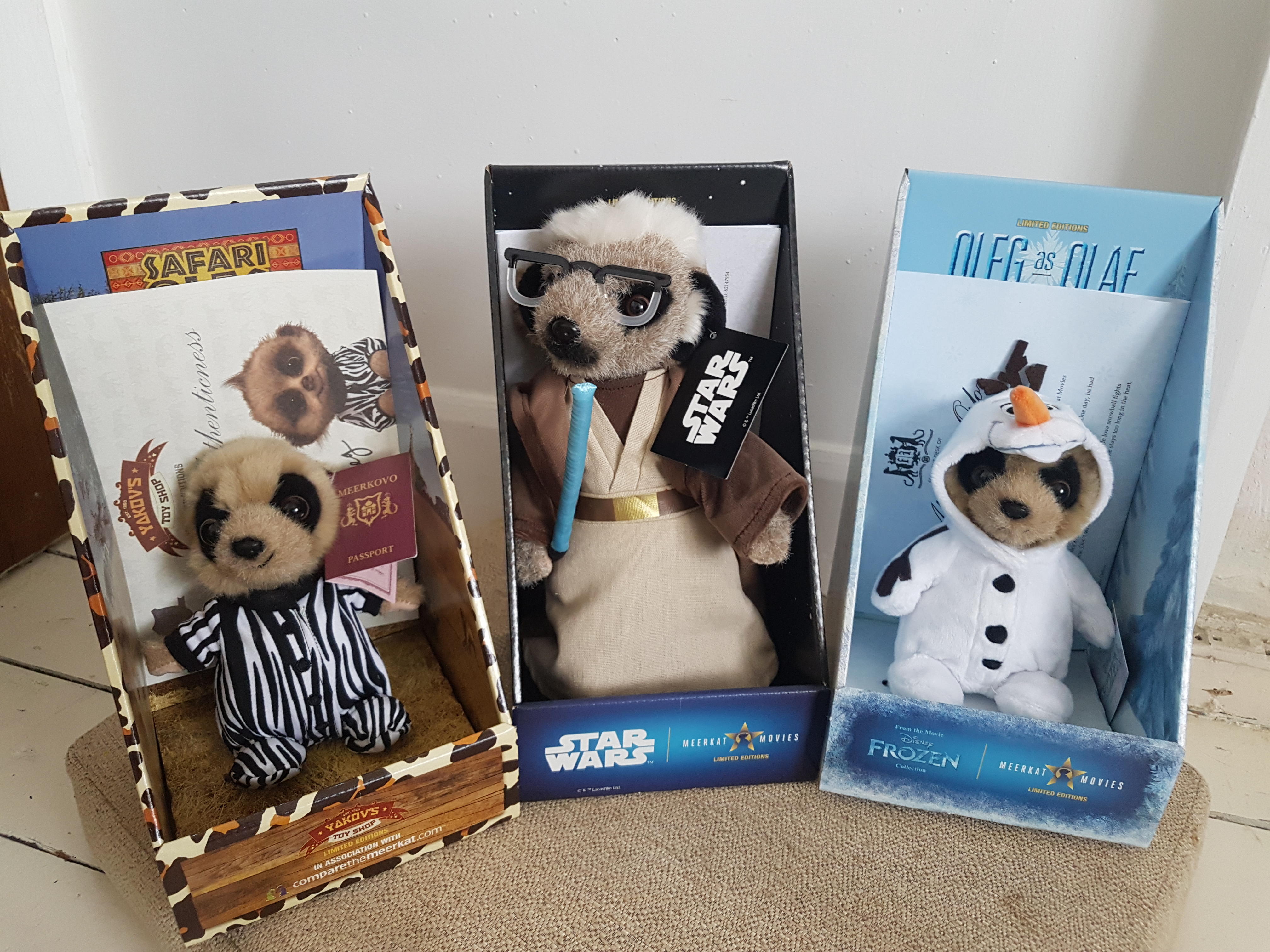 Oleg baby meerkat soft toy | Posot Class