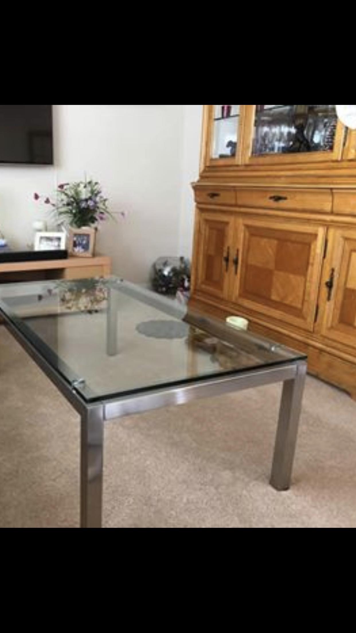Glass top coffee table in colchester 🥇 | Posot Class