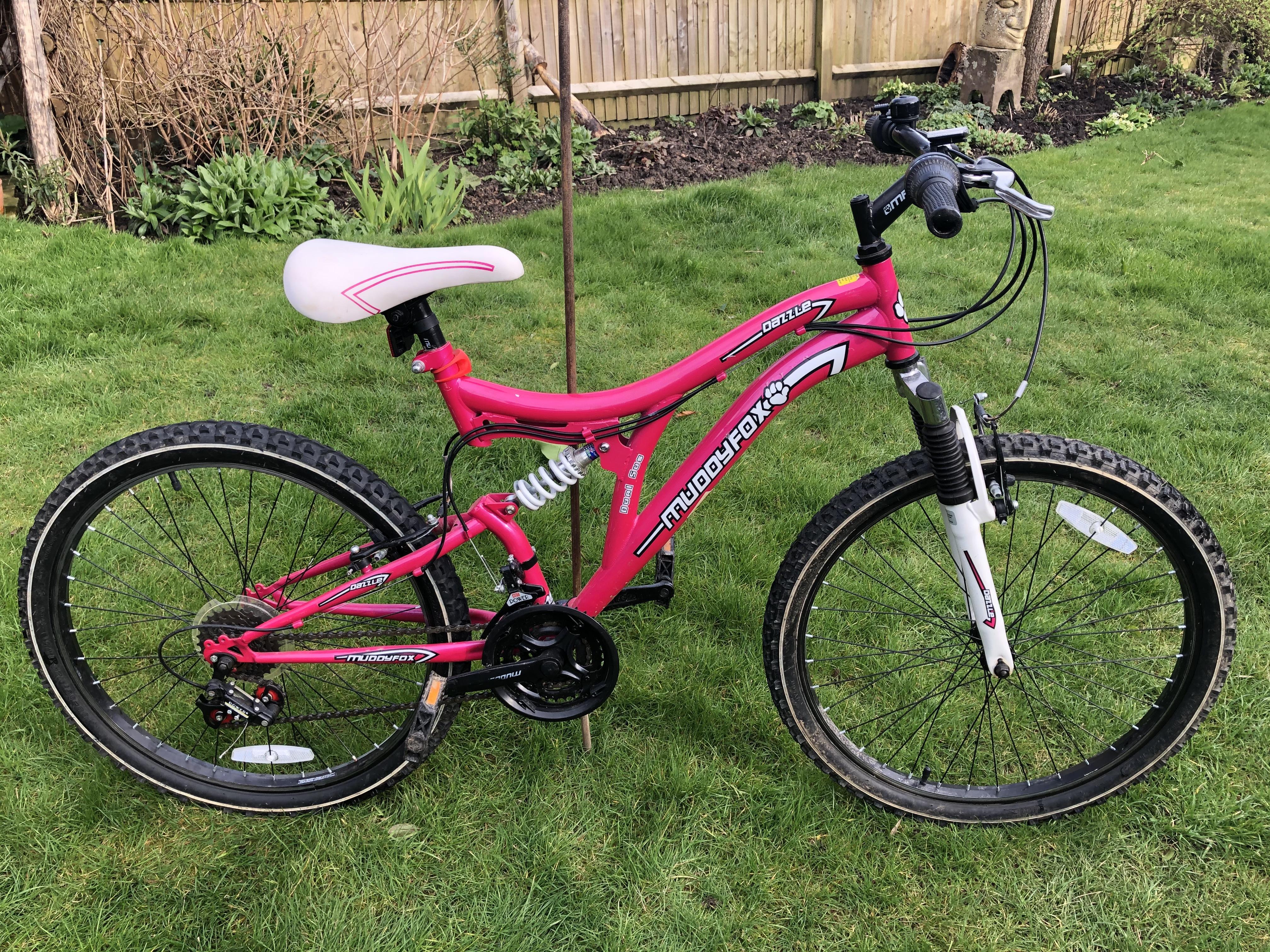 pink mountain bike