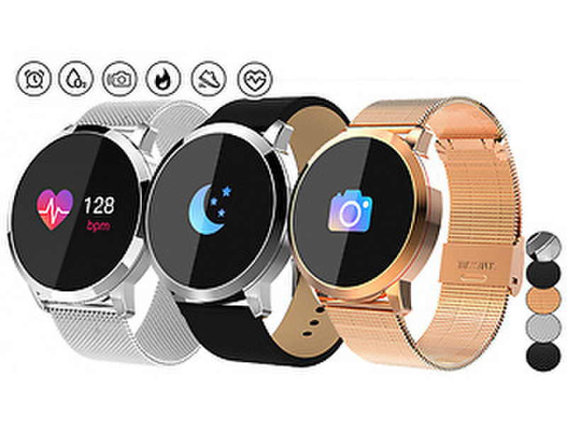 q9 bluetooth smartwatch with heart rate monitor