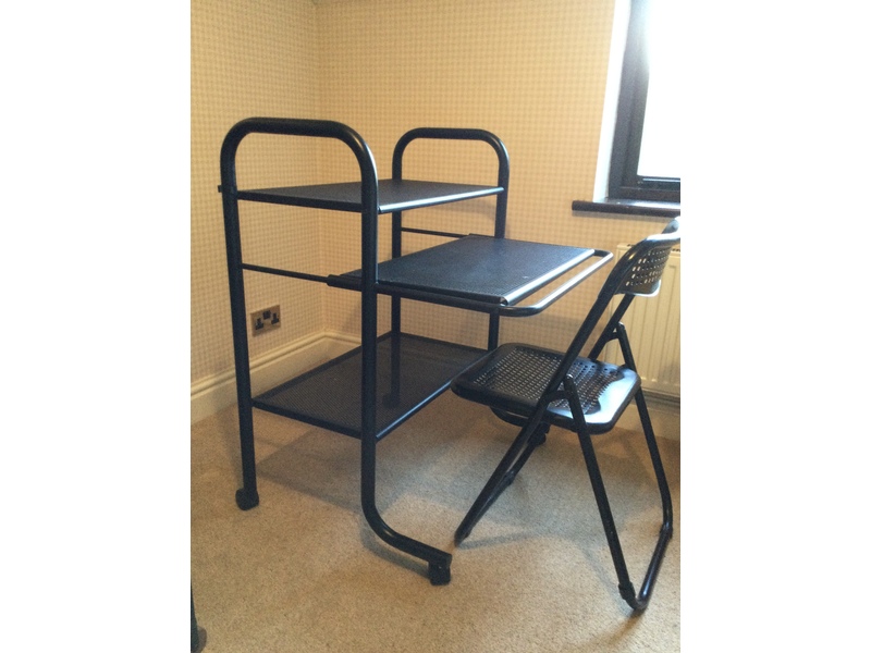 Black ikea desk and chair 🥇 | Posot Class