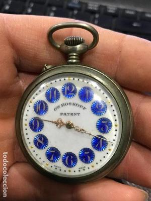 Reloj de bolsillo Gre Roskopf patent swiss made