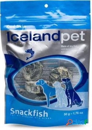 Iceland Pet Snacks Naturales para Perros Cod Skin 50 GR