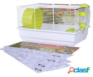 Voltrega Kit para Hamster + Paint Cut Dinosaurios 25.5x39x22