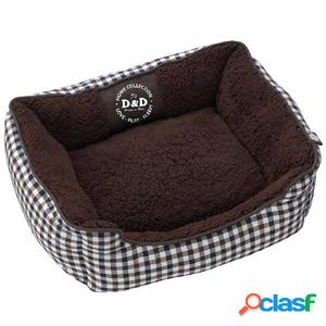D&D Cojín cama para perros Sweet Checker 53x42x18 cm
