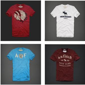 A & F T-shirt, la marca de moda súper - Barcelona