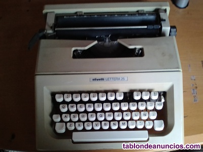 Vendo máquina de escribir olivetti