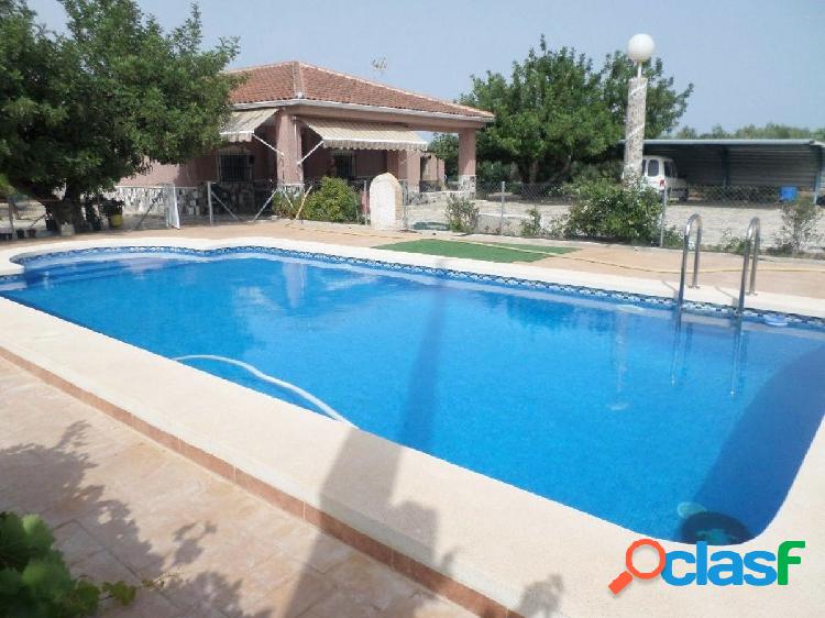 2 independend finca chalets close to elche