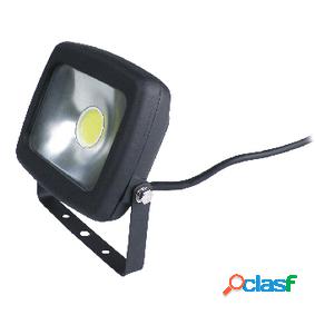 Proyector led sin conductor 11 w 1045 lm negro