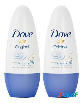 Dove Desodorante Antitranspirante Roll On Original 2x50 ml