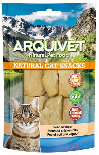 Arquivet Snack Natural para Gatos de Pollo al Vapor 65 GR