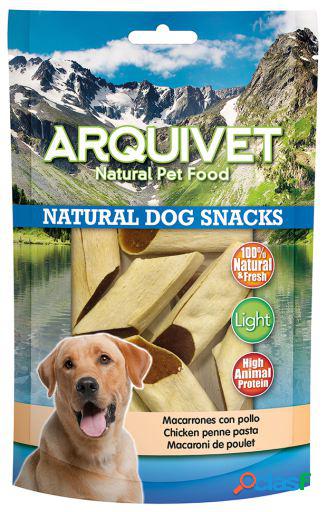 Arquivet Snack Natural para Perros Macarrones de Pollo 110