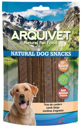 Arquivet Snack Natural para Perros Tiras de Cordero 110 GR