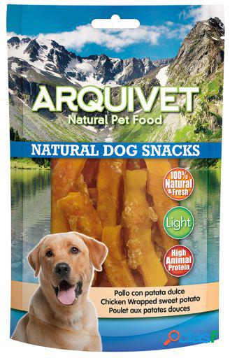 Arquivet Snack Natural para Perros de Pollo con patata dulce
