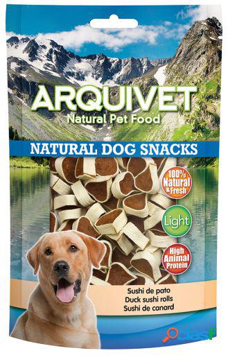 Arquivet Snack Natural para Perros de Sushi de Pato 110 GR