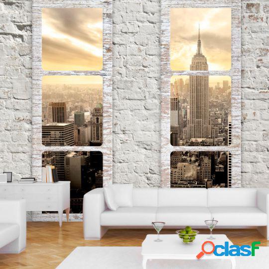 Artgeist Fotomural New York view from the window 300x210 cm