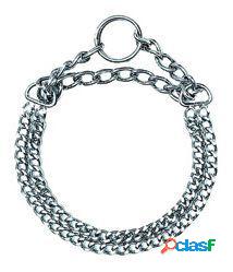 Freedog Collar doble cadena Para Perros 2.35x65 cm