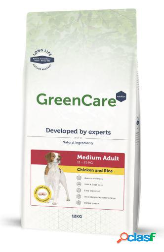 GreenCare Nutrition Adult Medium Pollo y Arroz 12 + 3 Kg