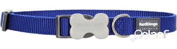 Red Dingo Collar Perro Liso Azul Marino 15Mm X 24-37Cm