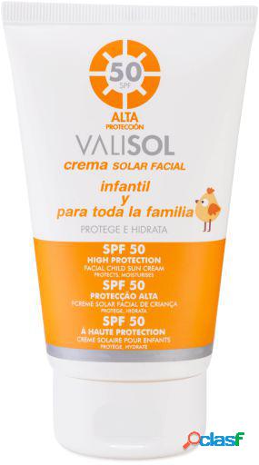 Valquer Crema Solar Facial Infantil Alta Protección Spf 50