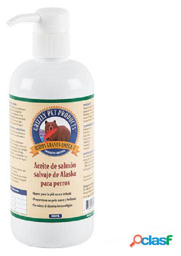 Grizzly Aceite de Salmón para Perros y Gatos Envase 250 ml