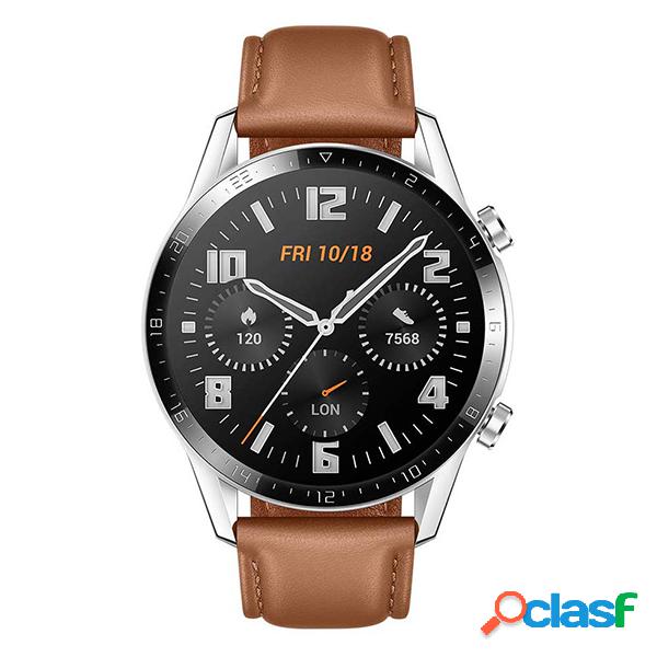 Huawei watch gt 2 classic 46mm marron cuero (pebble brown)