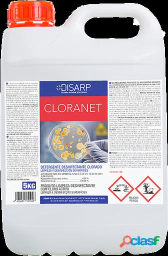 Cloranet Gel Limpiador detergente desinfectante Antiséptico