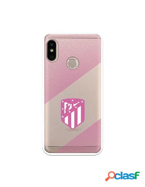 Carcasa para Xiaomi Mi A2 Lite Atlético de Madrid Rosa