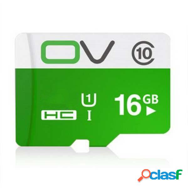 OV 16GB Clase 10 Tarjeta de memoria de tarjeta de alta