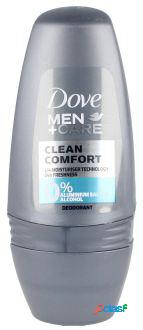 Dove Men Clean Comfort 0% Aluminium Deo Roll-On 50 ml