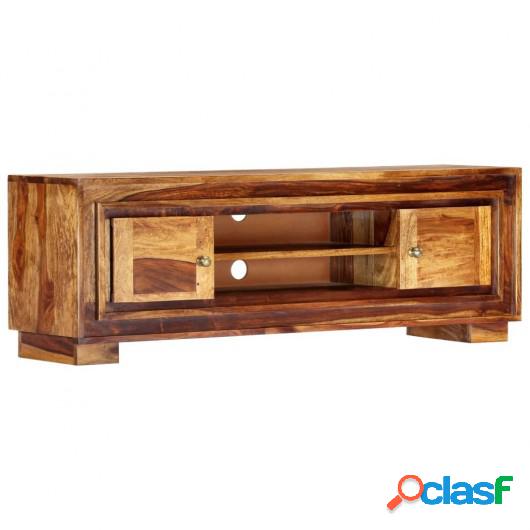 Mueble para TV de madera maciza de sheesham 118x30x40 cm