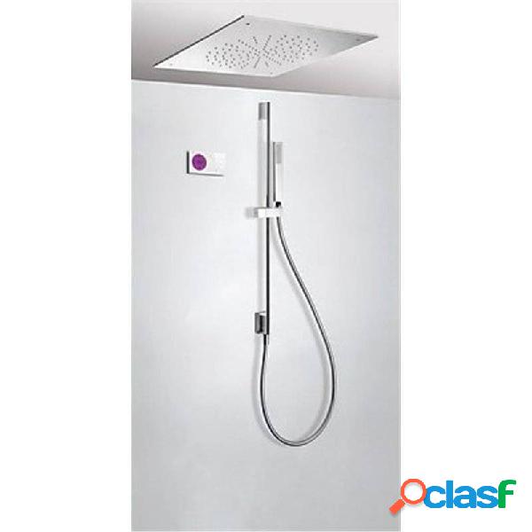 TRES - Kit de ducha termostático electrónico TRES RT 50x50