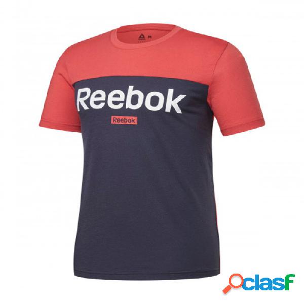 Camiseta Rebook Te Bl Ss Tee Rojo S Small