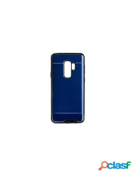 Funda Metalizada Doble Azul Samsung Galaxy S9 Plus