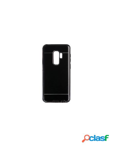 Funda Metalizada Doble Negro Samsung Galaxy S9 Plus