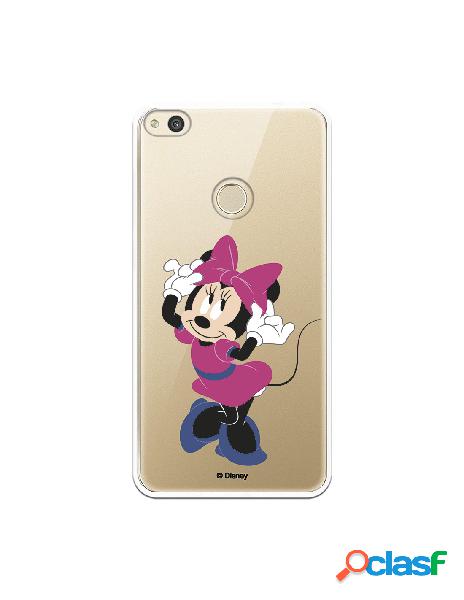 Funda para Huawei P8 Lite 2017 Oficial de Disney Minnie Rosa